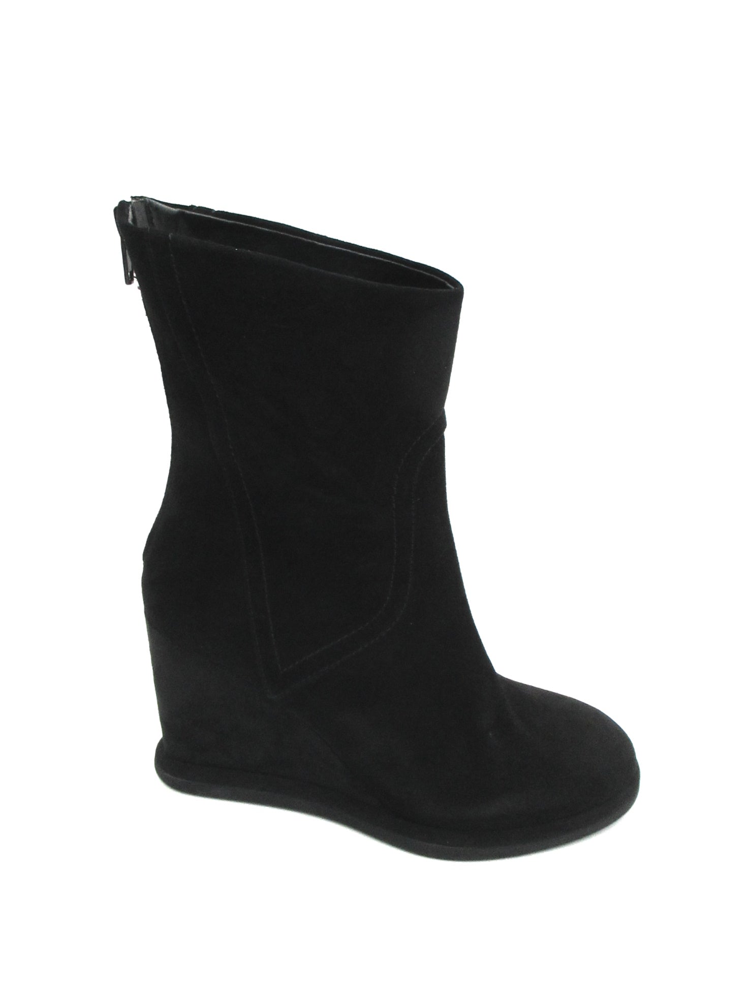 Stivaletto zeppa donna Apepazza Black - Jane -