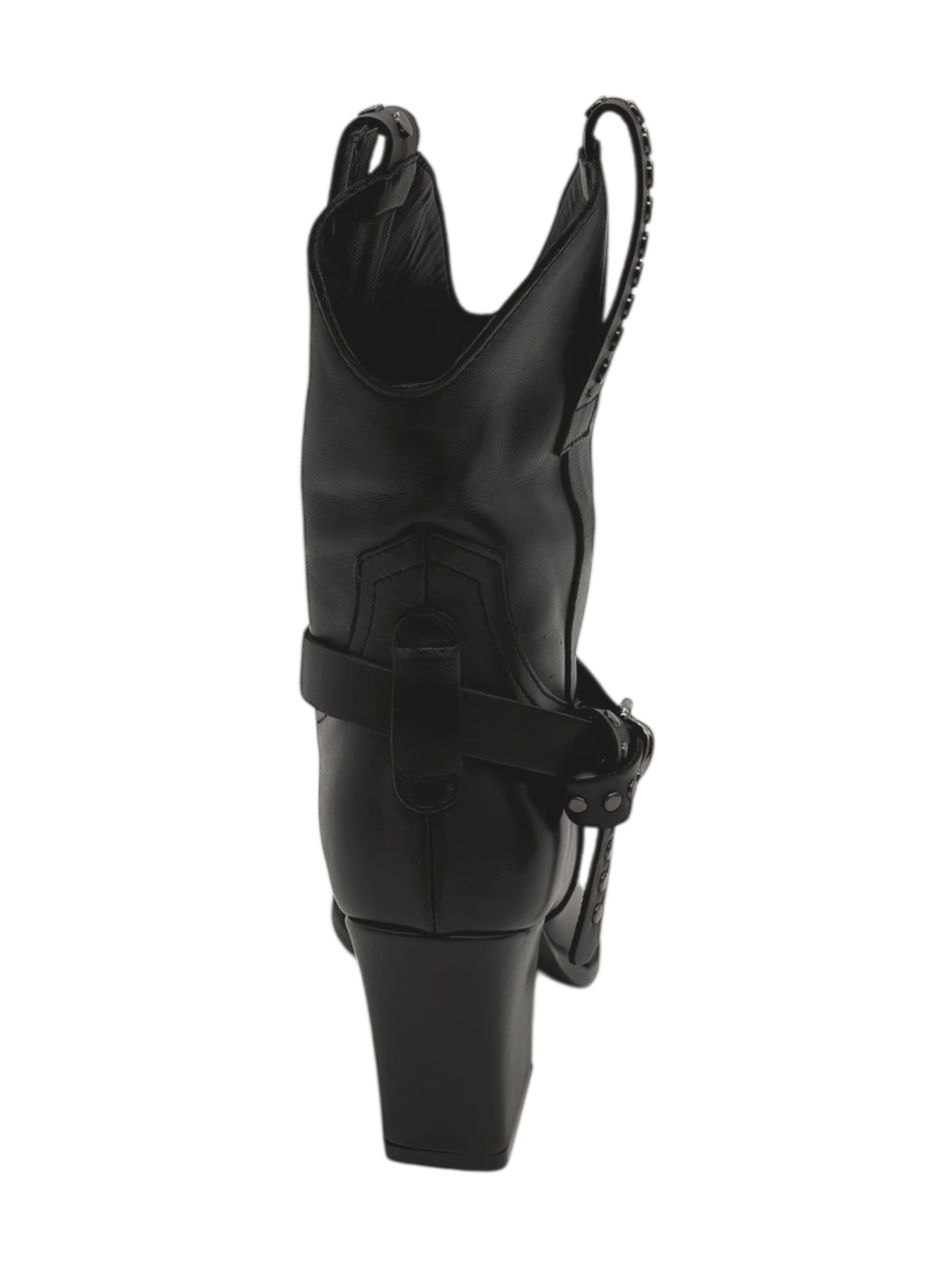 Stivale texano pelle donna Mimmù Black -M2726M14-