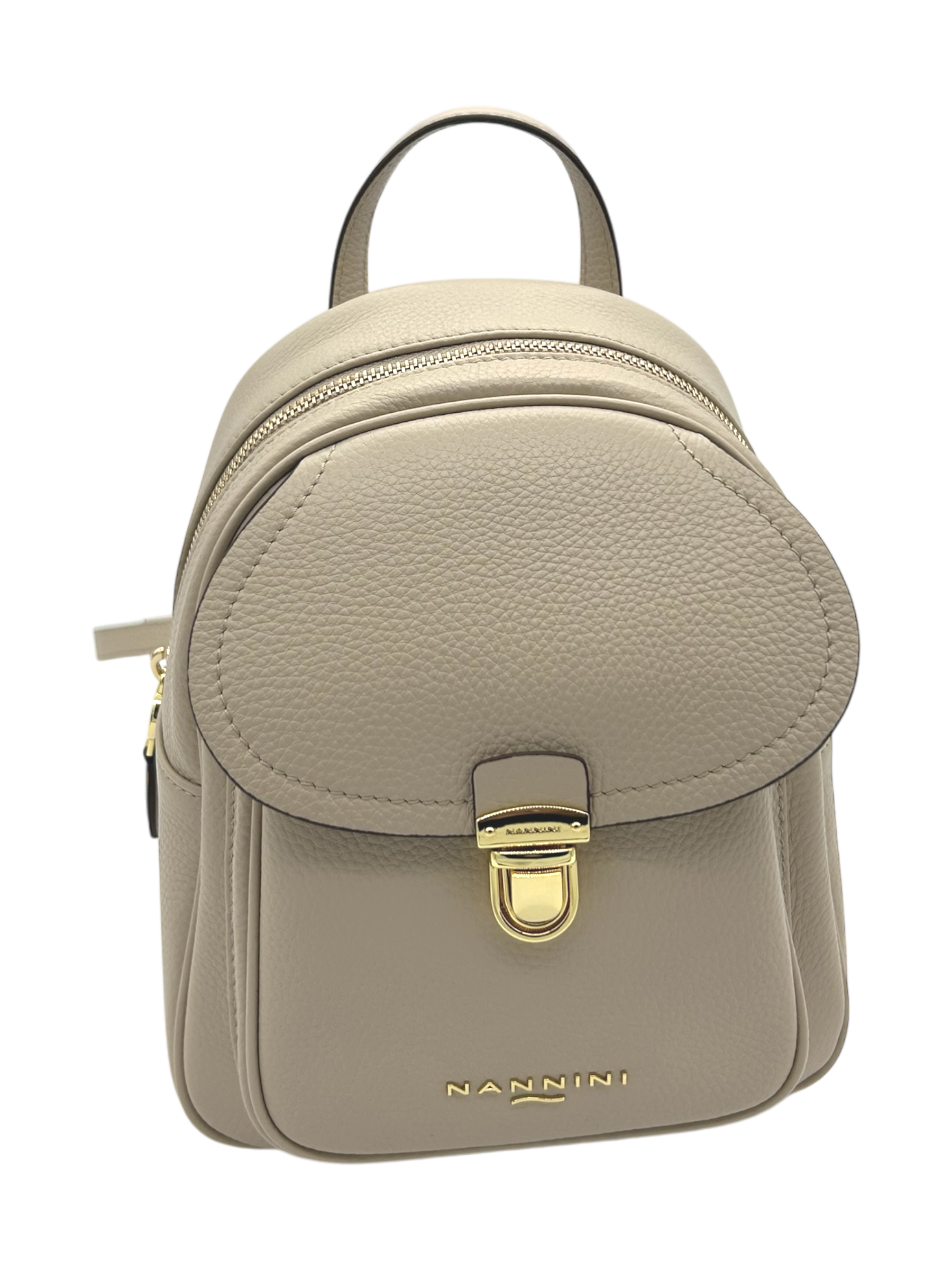 Zaino pelle Nannini Beige - 18641 -