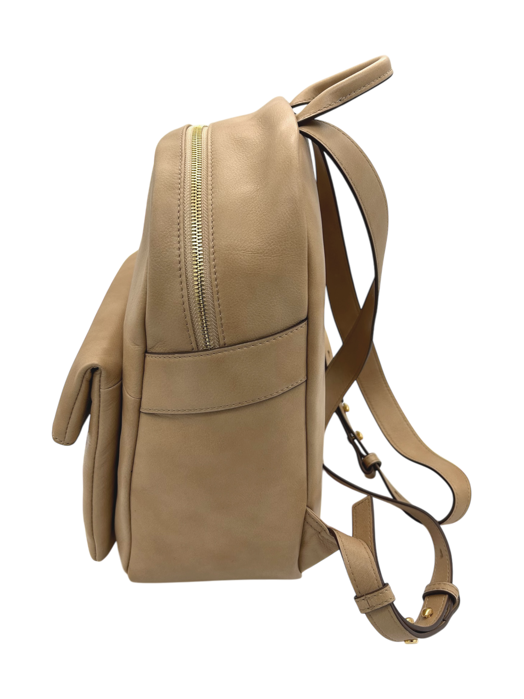 Zaino pelle Nannini Camel - 17203 -