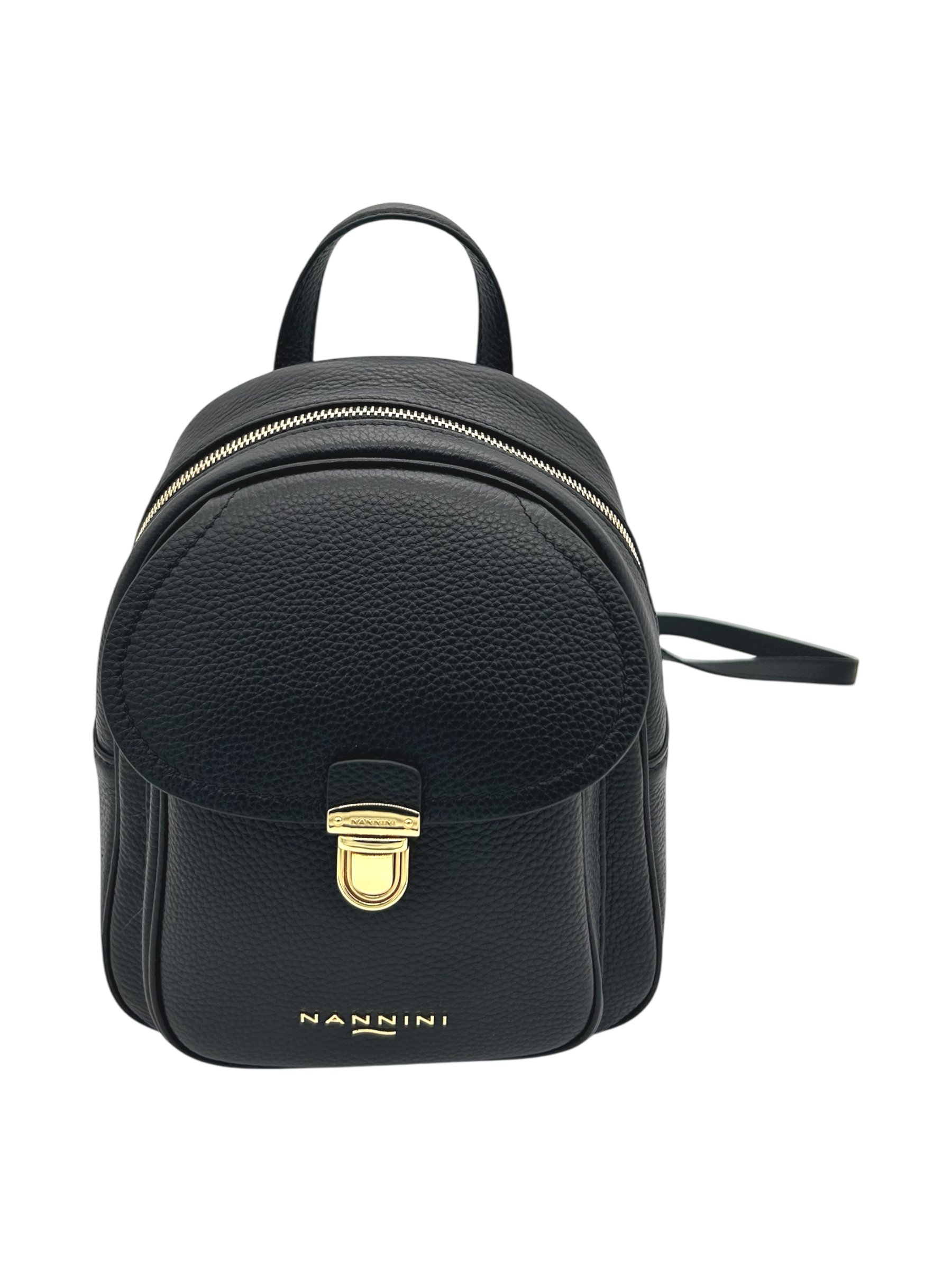Zaino pelle Nannini Nero - 18641 -