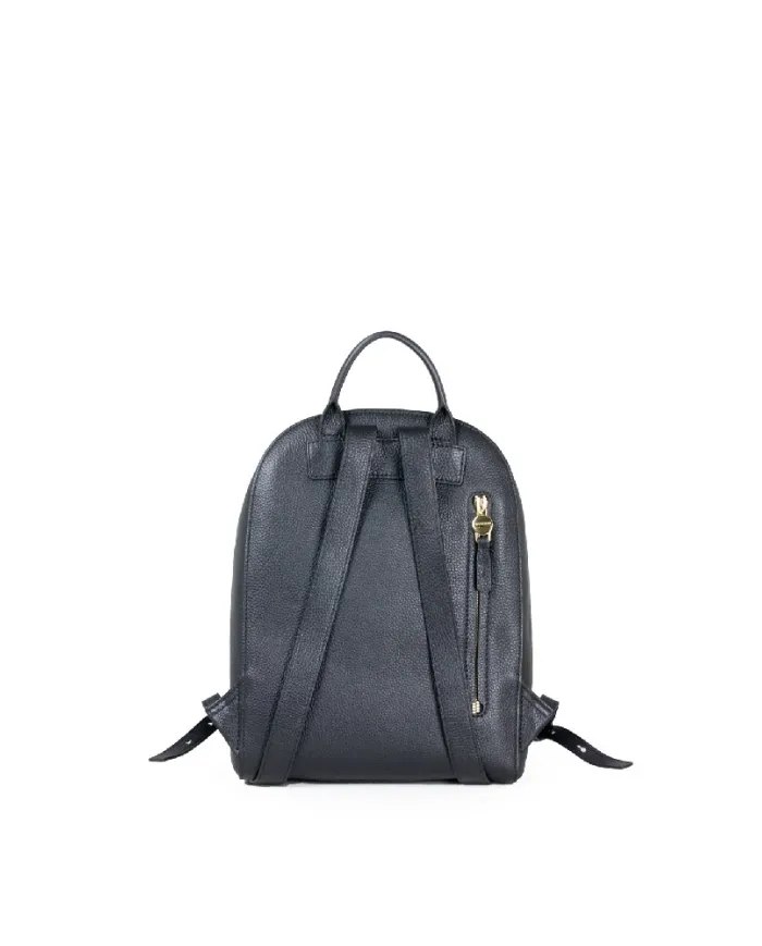 Zaino pelle Nannini Nero - 18721D -