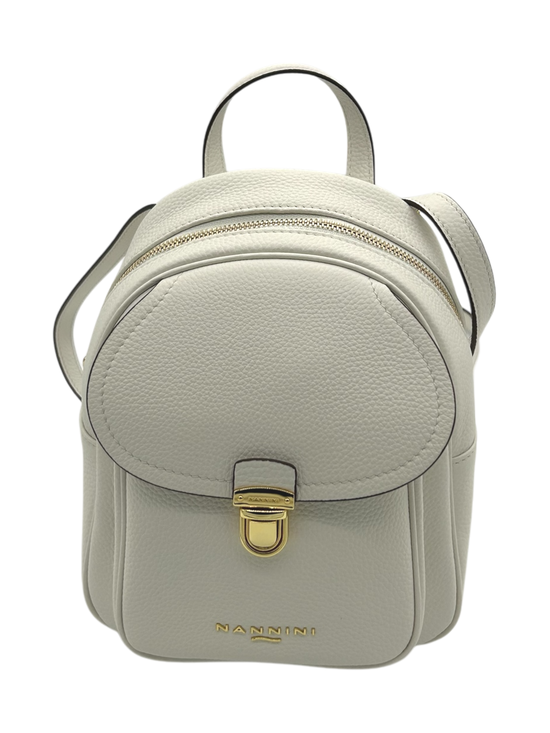 Zaino pelle Nannini Off White - 18641 -