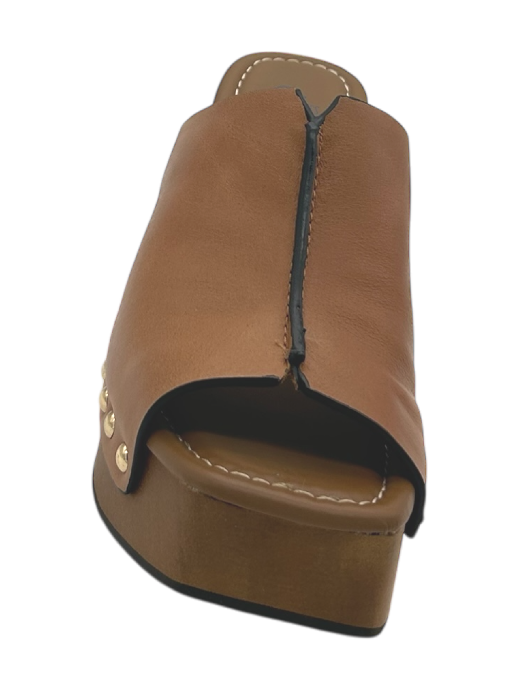 Zoccolo pelle donna Miss Olivia Cuoio - Eva B-