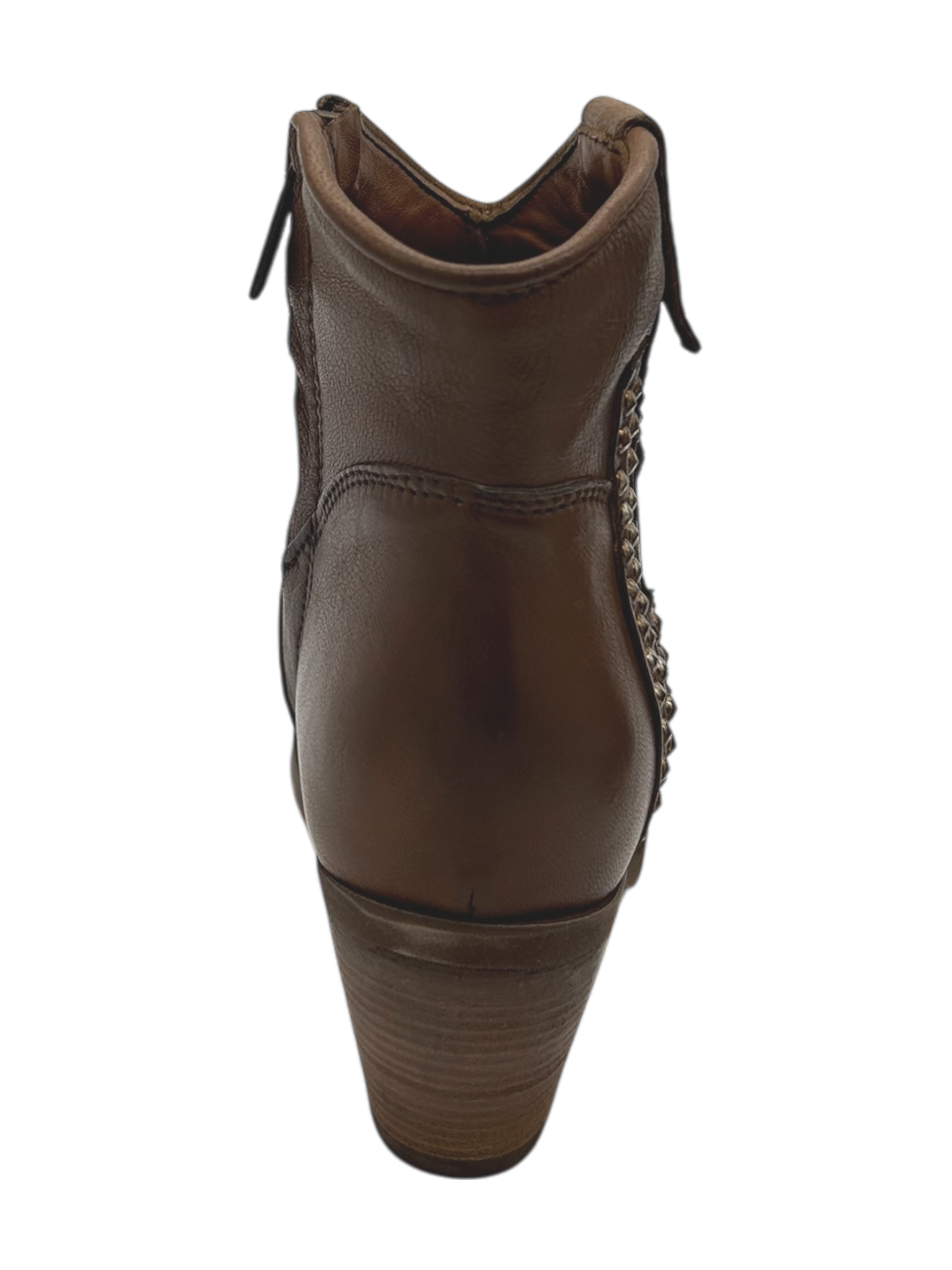 Stivaletto pelle texano Zoe Cuoio - Cayo 21 -