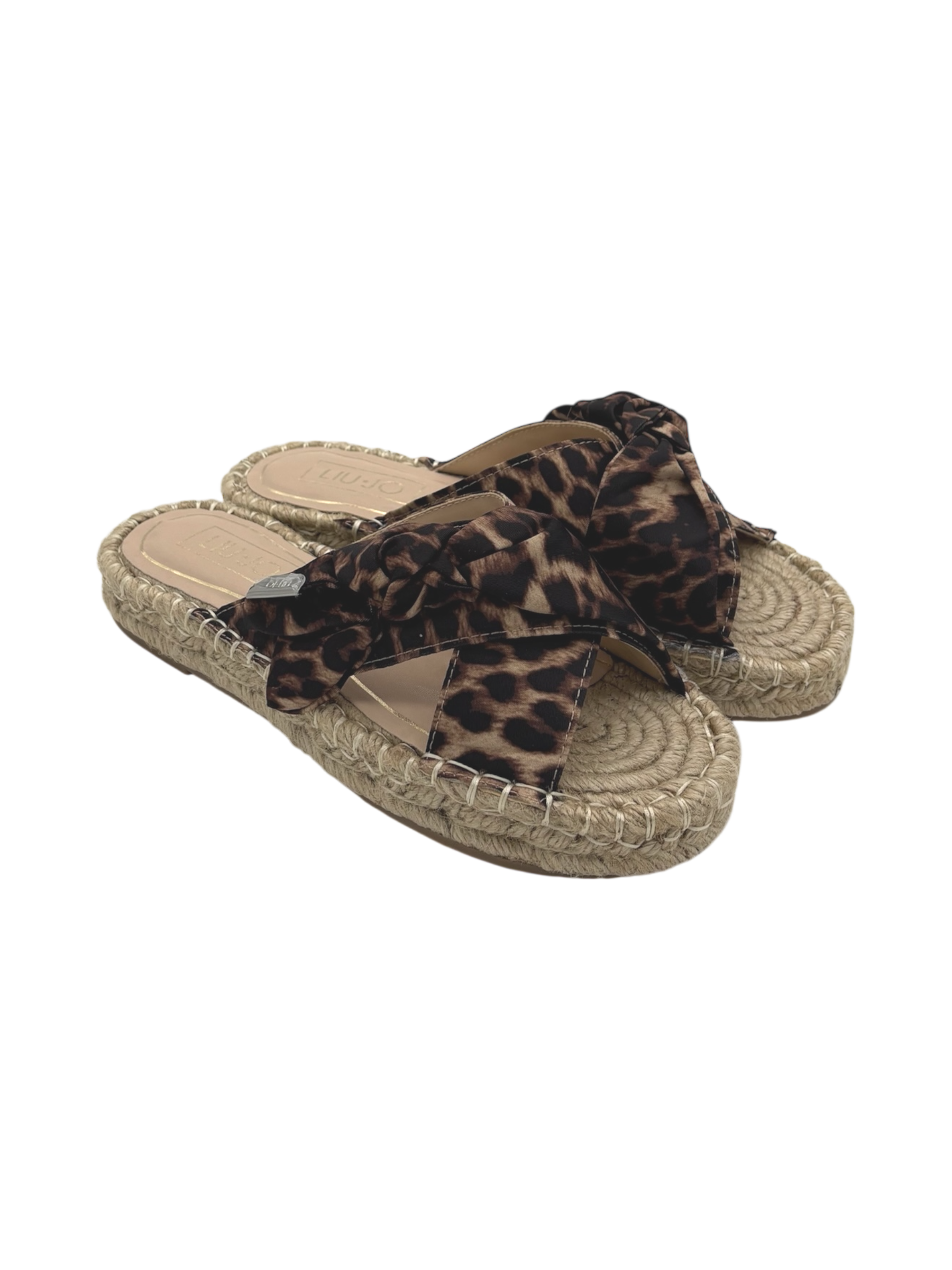 Ciabatta in corda LIUJO Leopard - Paros 03 -