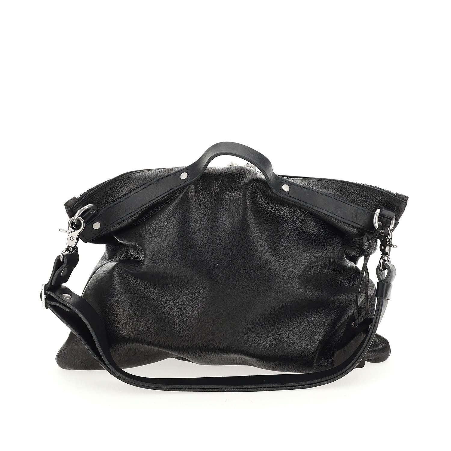 Borsa in pelle donna AS98 200518 Black
