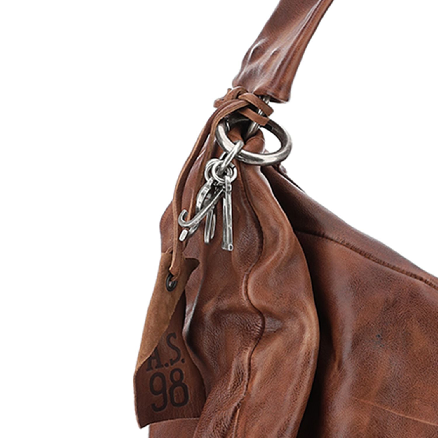 Borsa pelle donna As98 200549 Cuoio