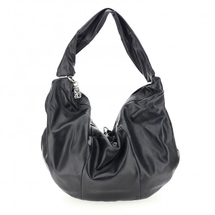 Borsa pelle donna As98 200549 Nero