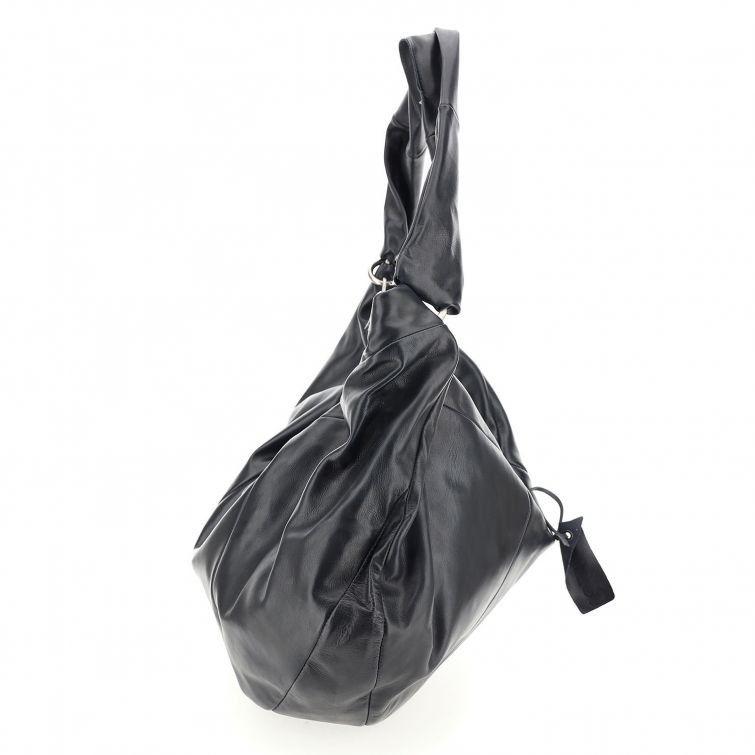 Borsa pelle donna As98 200549 Nero
