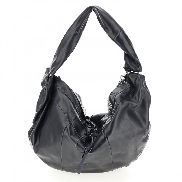 Borsa pelle donna As98 200549 Nero