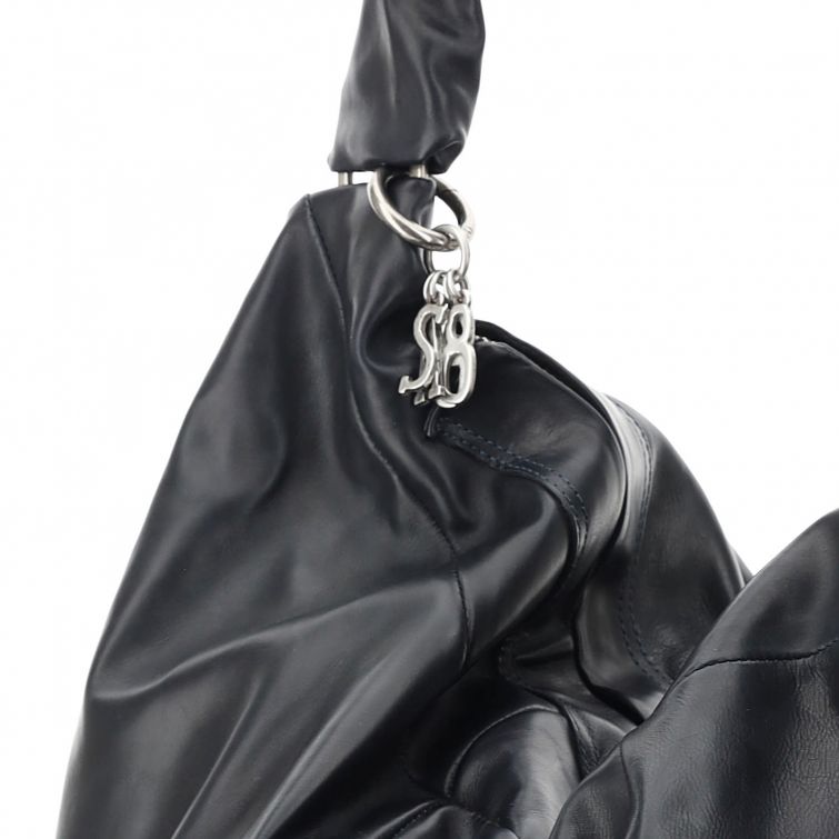 Borsa pelle donna As98 200549 Nero