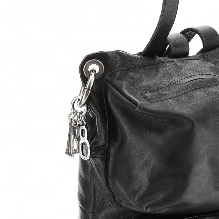 Zaino pelle donna AS98 200559 nero