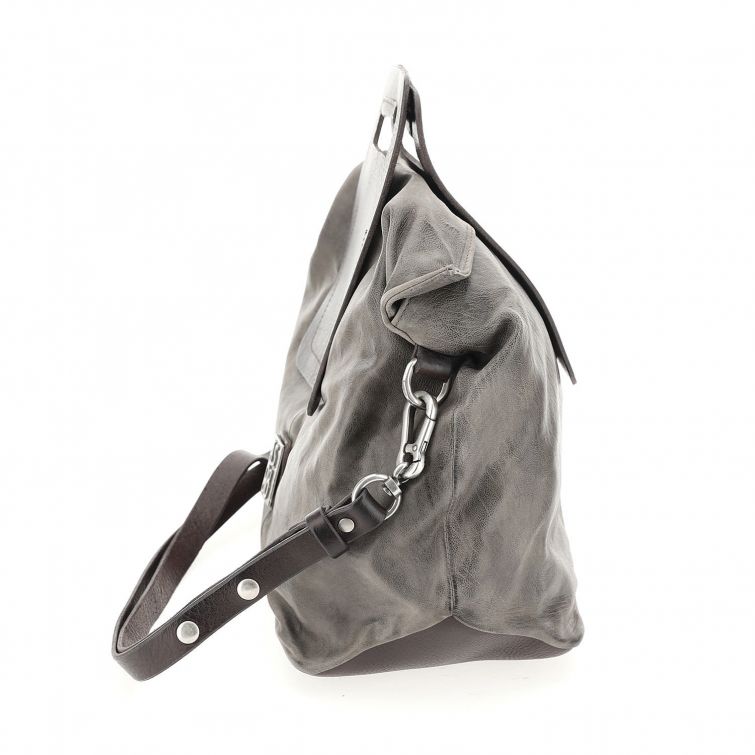 Borsa pelle donna As98 200570 Cenere