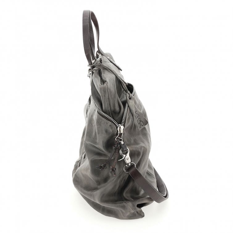 Borsa pelle donna As98 200579 Cenere