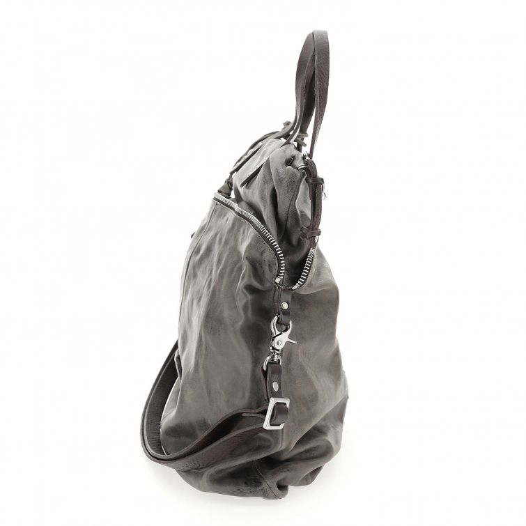 Borsa pelle donna As98 200579 Cenere