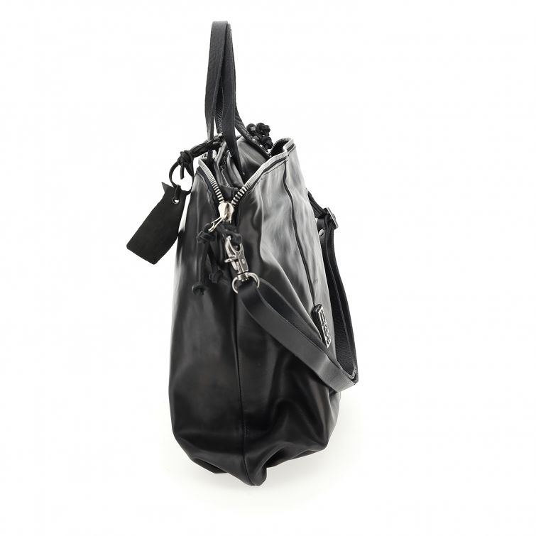 Borsa pelle donna As98 200579 Nero