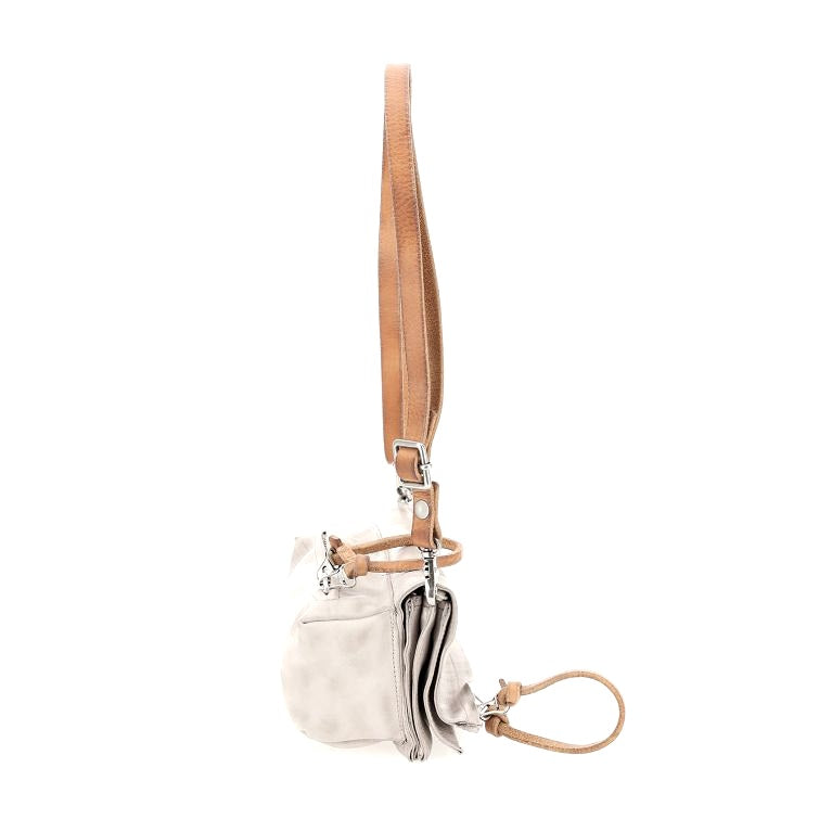 Borsetta in pelle donna AS98 200592 Milk white