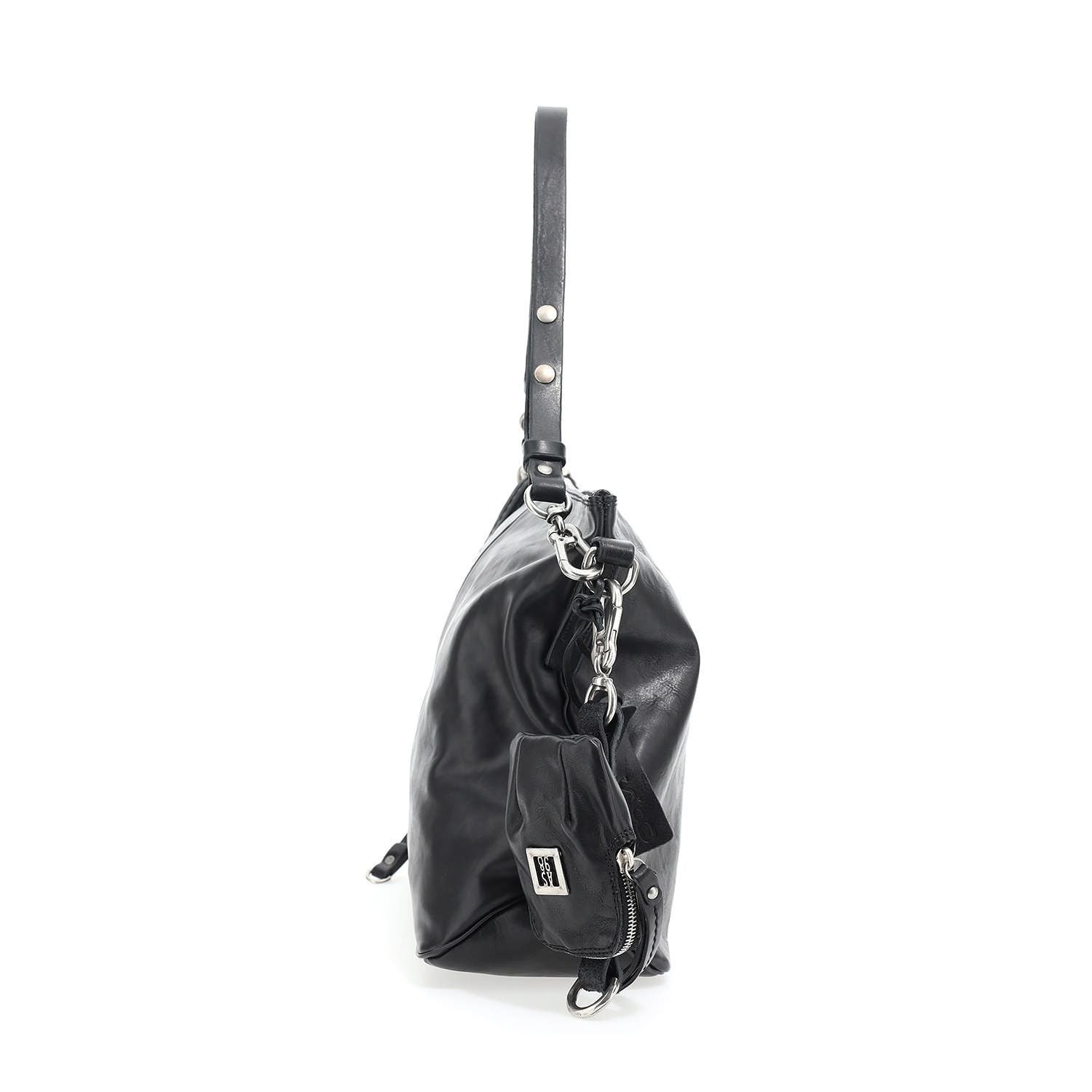 Borsa in pelle donna AS98 200650 Black