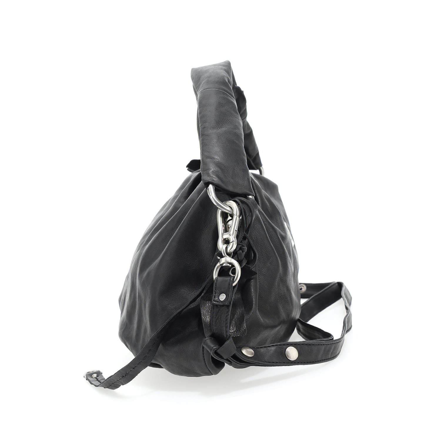 Borsa in pelle donna AS98 200652 Black