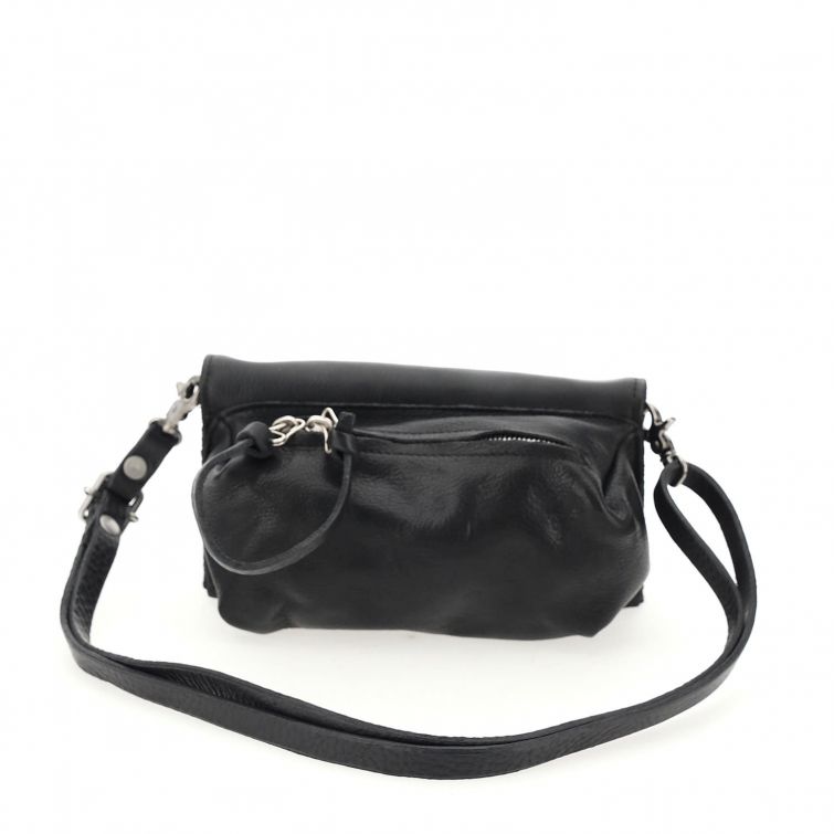 Borsetta in pelle donna AS98 200592 Black
