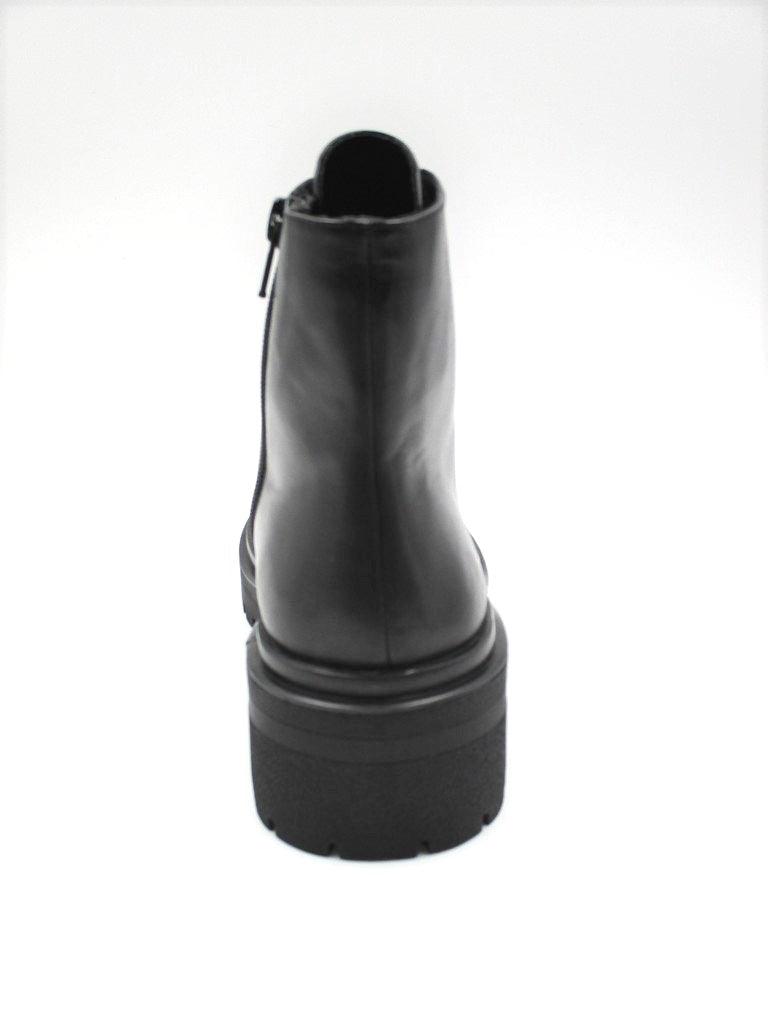 Anfibio pelle donna Apepazza Camelia nero