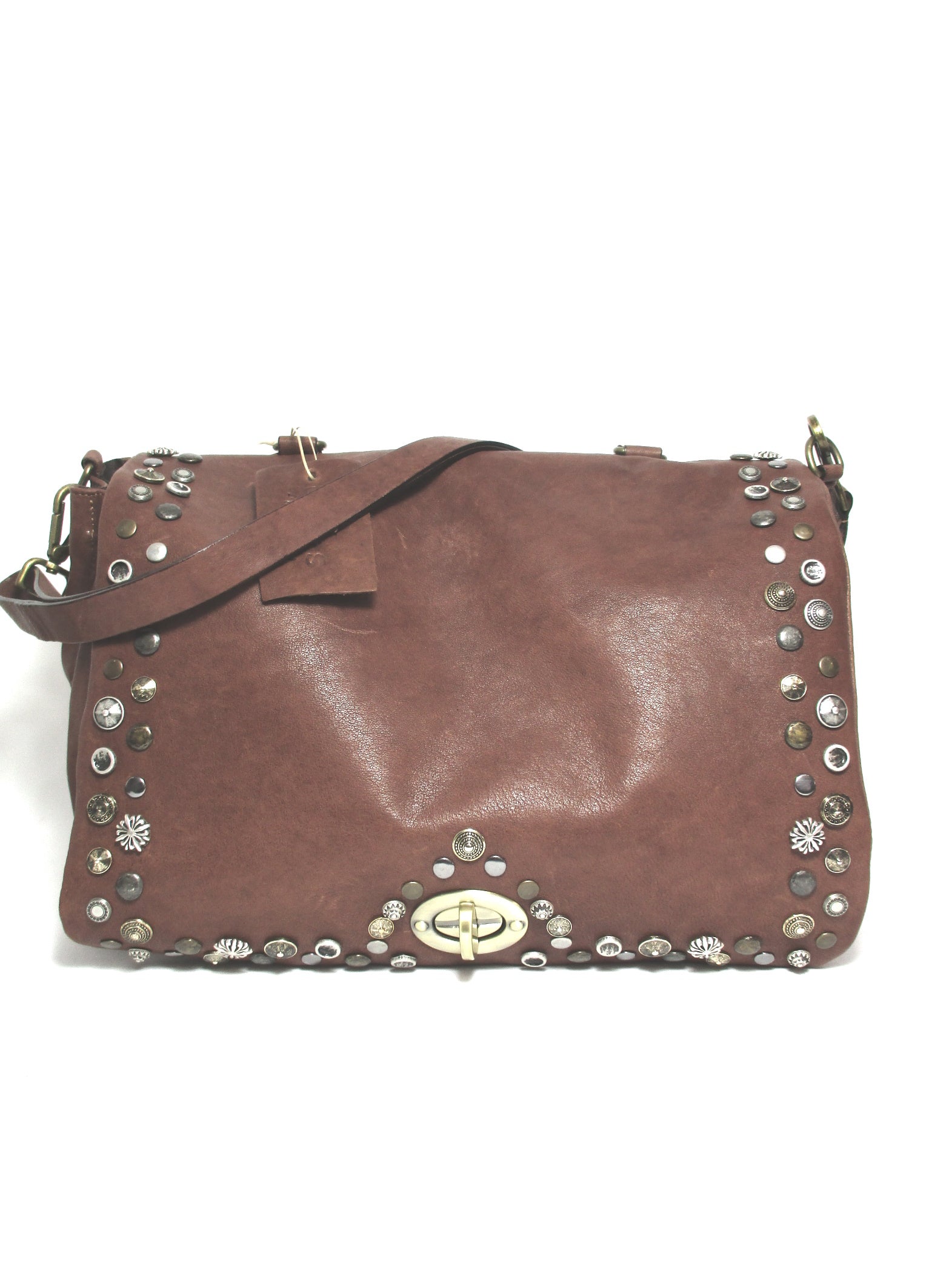 Borsa donna a tracolla in pelle EsTes Cuoio