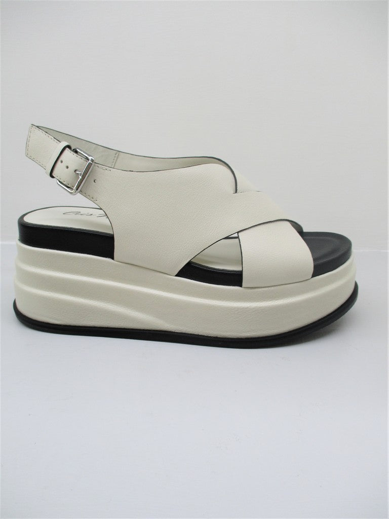 Sandalo pelle donna Cris Vergrè 3602 Frida