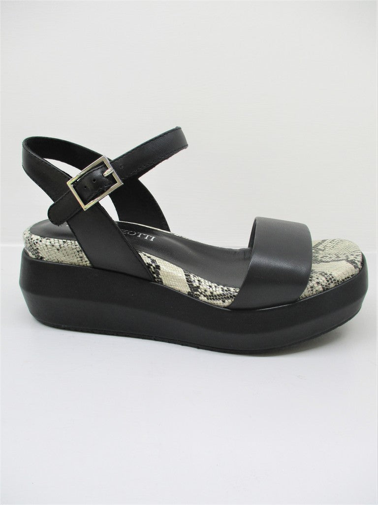 Sandalo pelle donna Adele Dezotti 2306 Nero