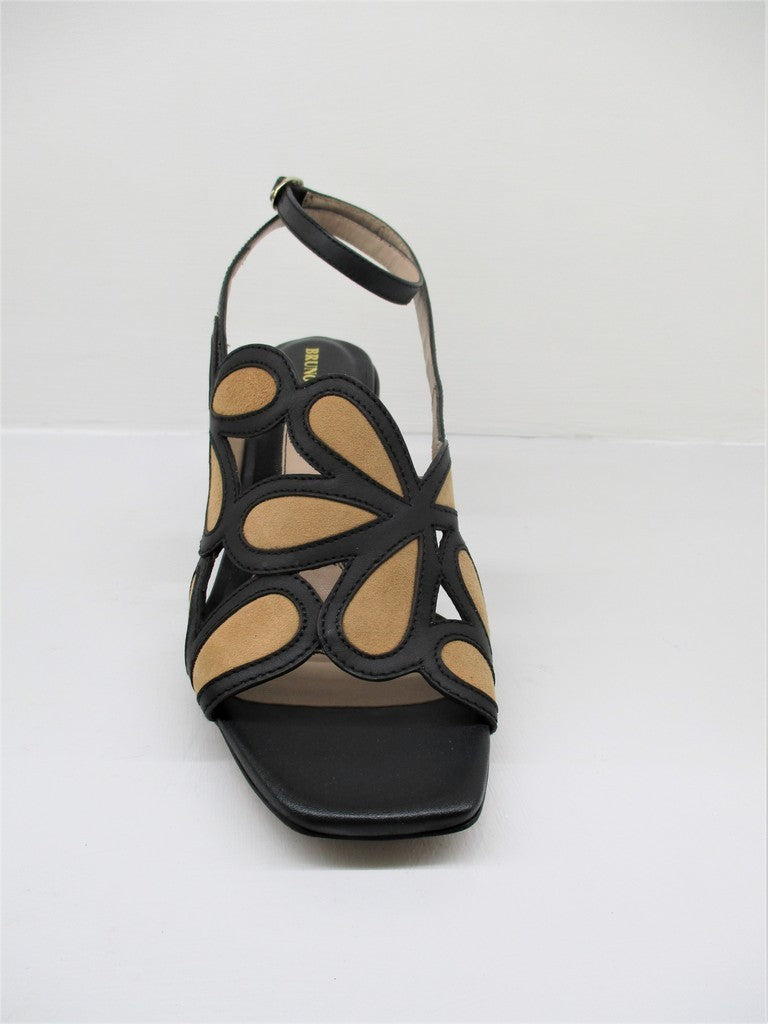 Sandalo pelle donna Bruno Premi 0505 Nero
