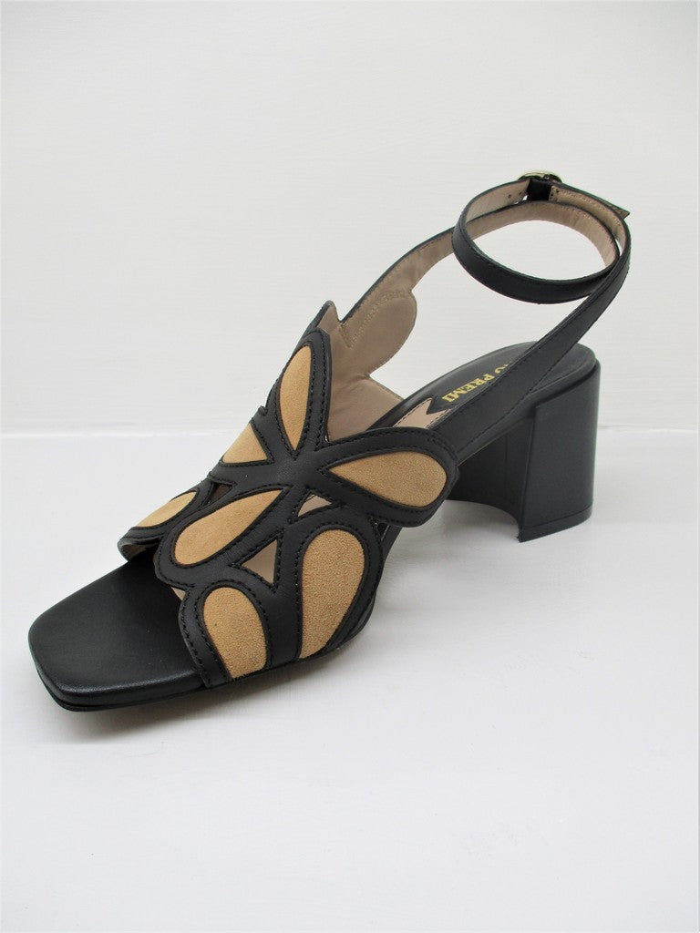Sandalo pelle donna Bruno Premi 0505 Nero