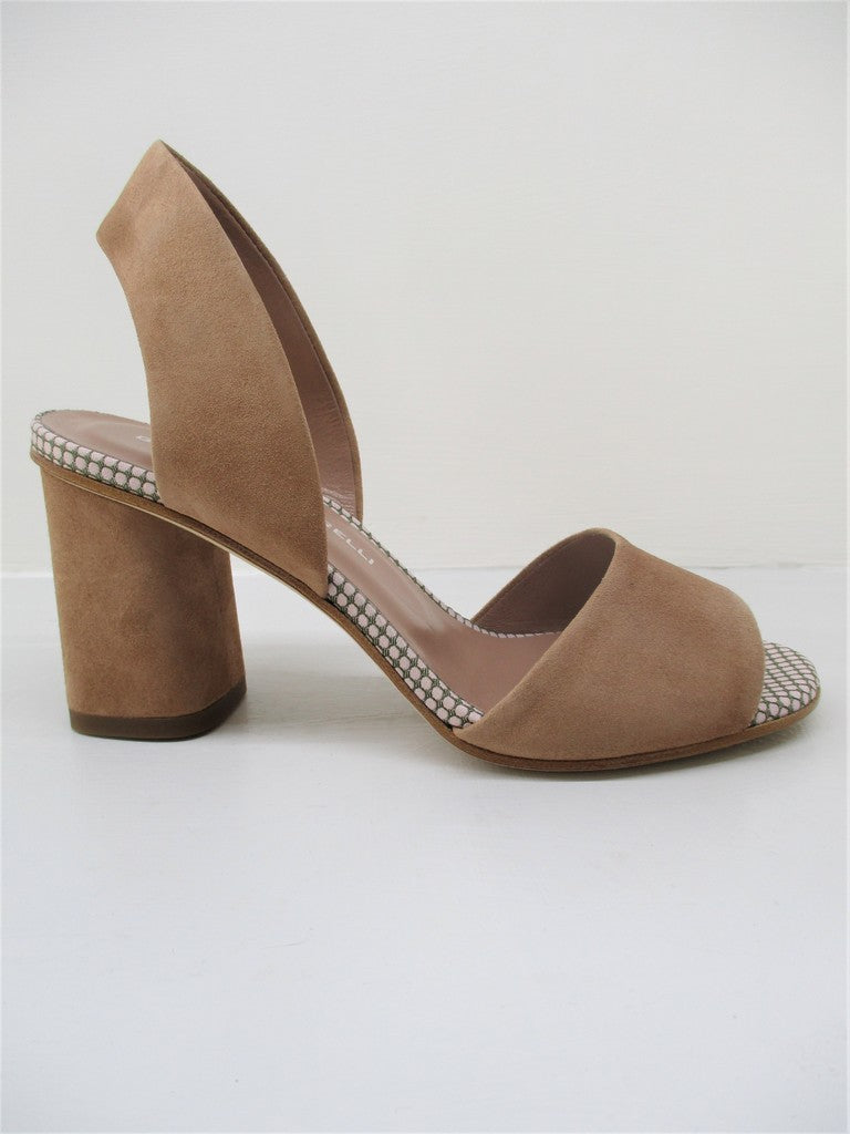 Sandalo pelle donna GIANMARCO SORELLI 1988 Elda Antilope