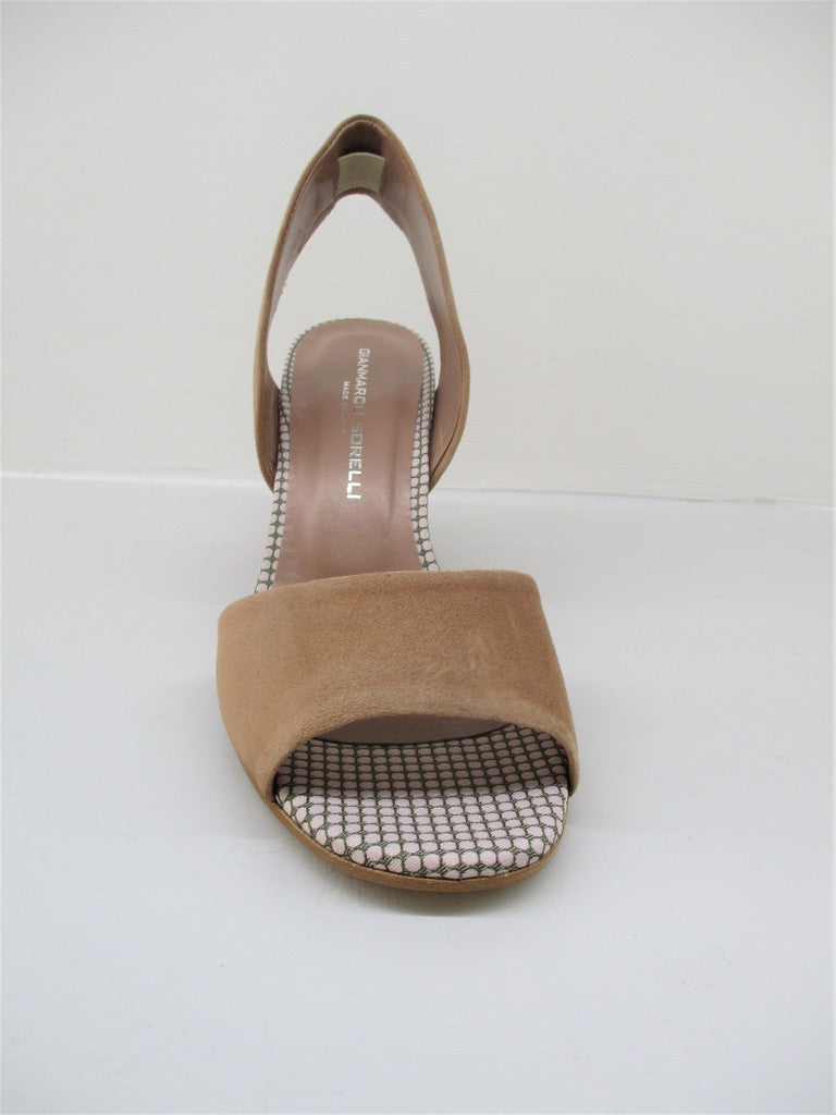 Sandalo pelle donna GIANMARCO SORELLI 1988 Elda Antilope