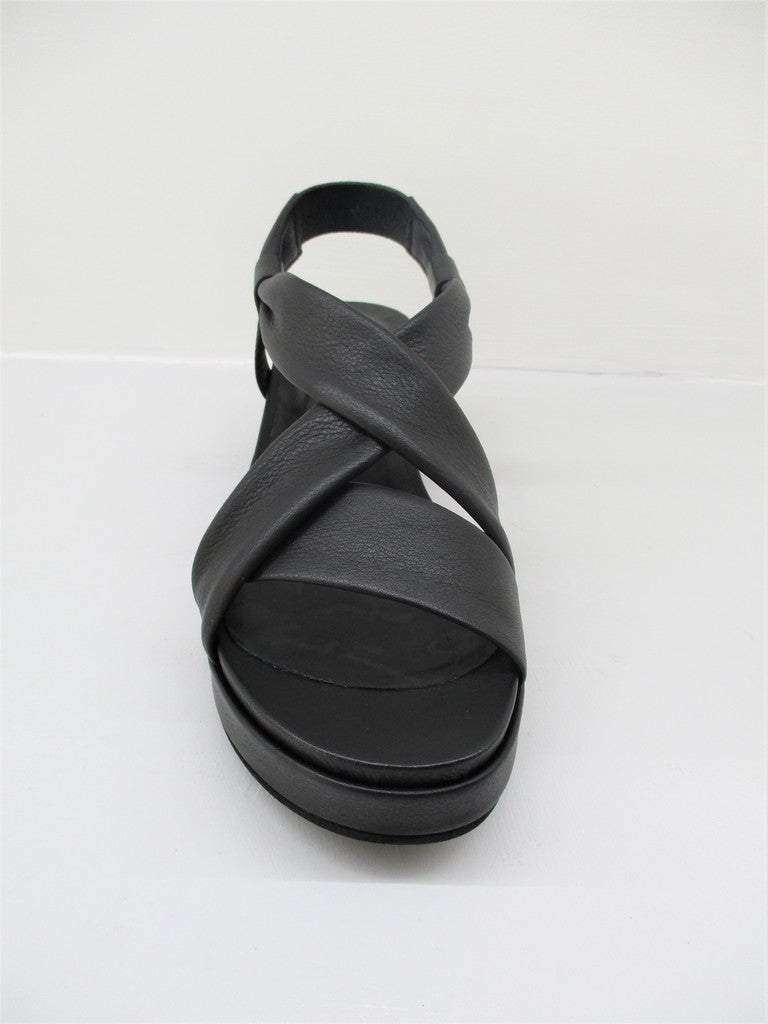 Sandalo pelle donna GIANMARCO SORELLI 1946 Clio Nero