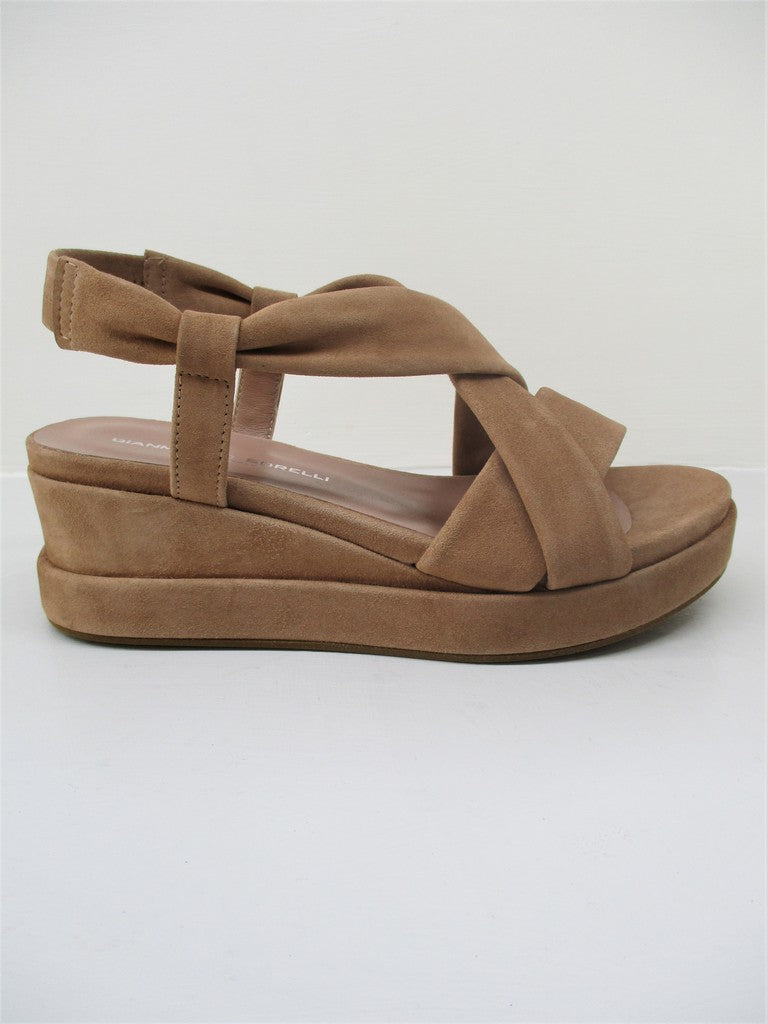 Sandalo pelle donna GIANMARCO SORELLI 1946 Clio Antilope