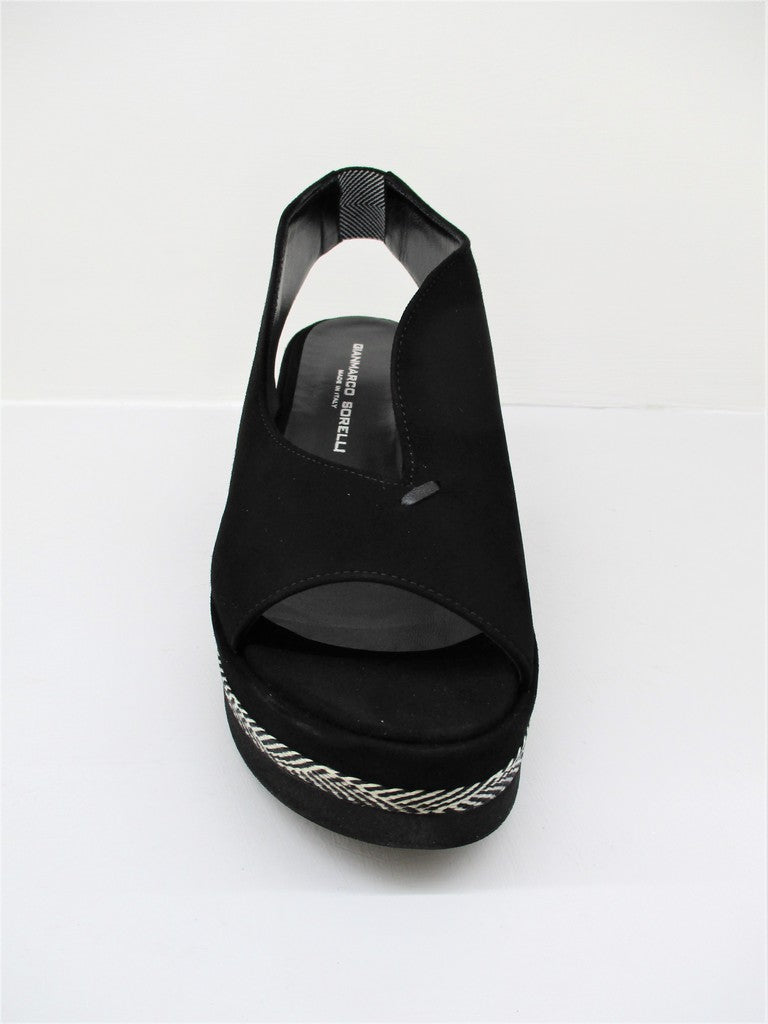 Sandalo pelle donna GIANMARCO SORELLI 2006 Jil Nero