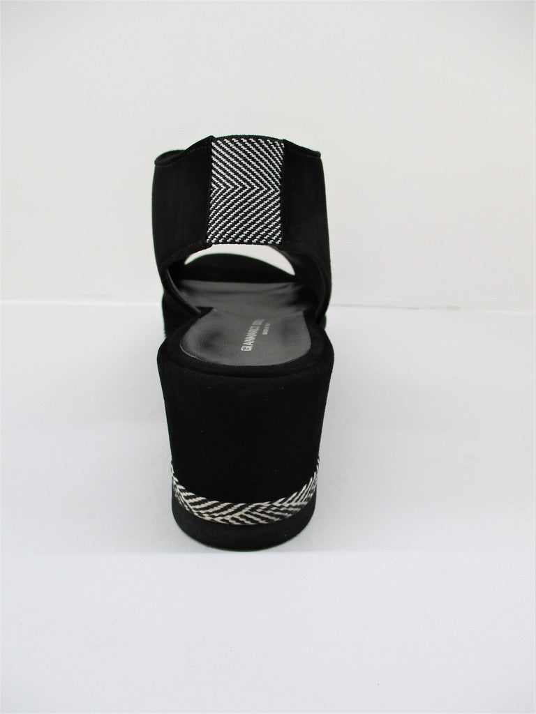 Sandalo pelle donna GIANMARCO SORELLI 2006 Jil Nero