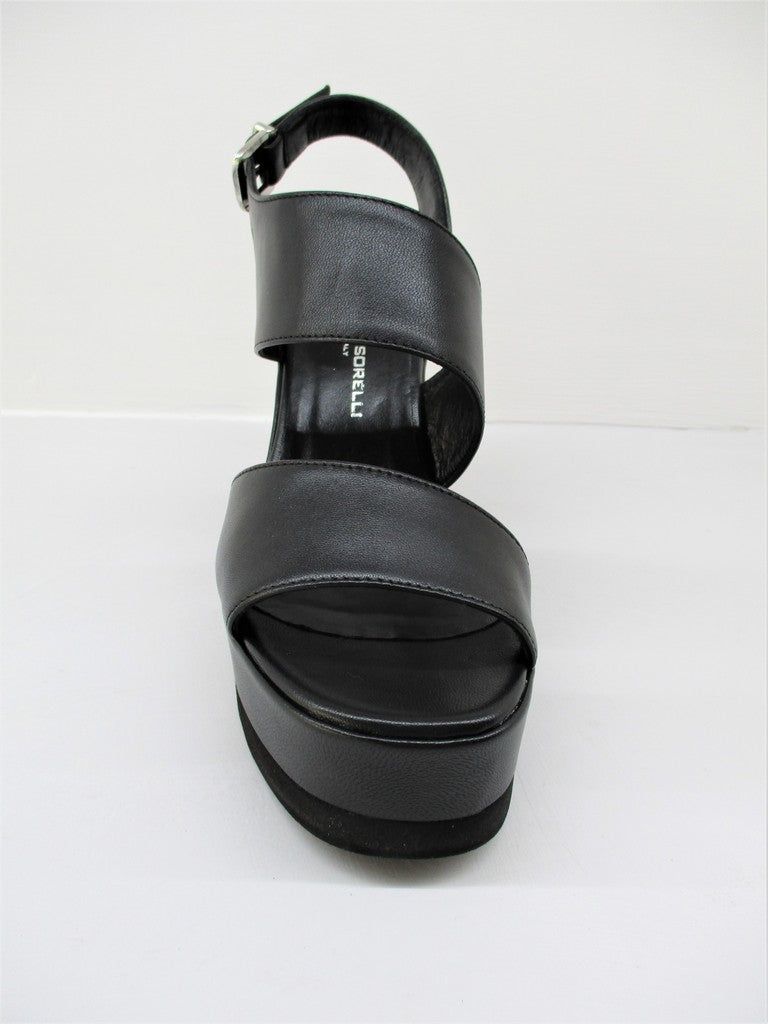 Sandalo pelle donna GIANMARCO SORELLI 1978 Vale Nero
