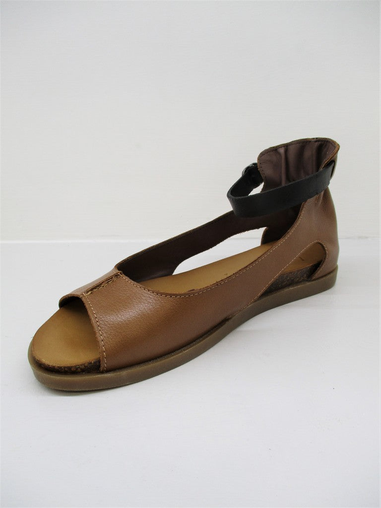 Ballerina donna pelle LILIMILL 5937 Cuoio