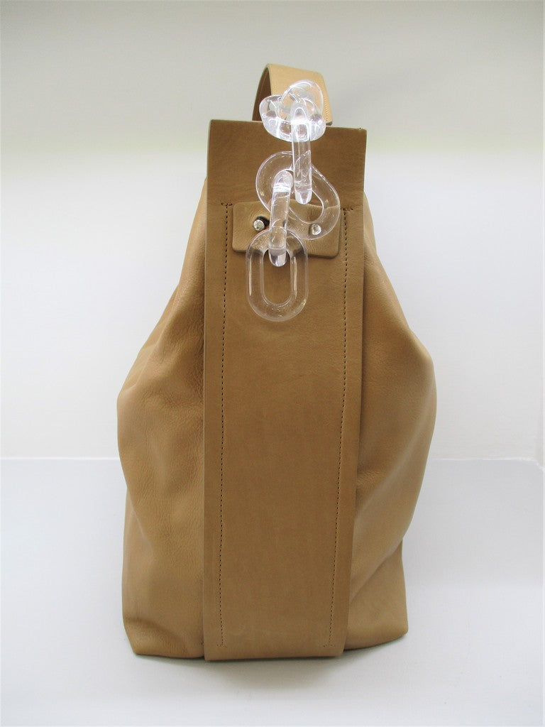 Borsa donna in Pelle VIC MATIè 1X0852T CUOIO