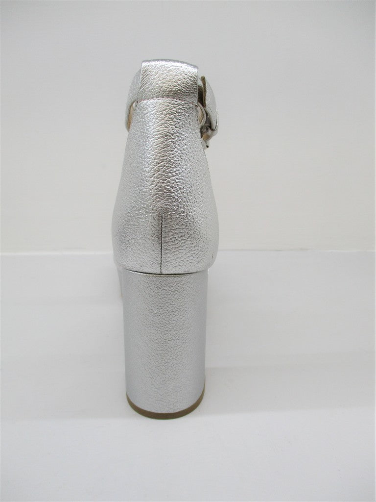 Sandalo pelle donna Apepazza Alison Argento