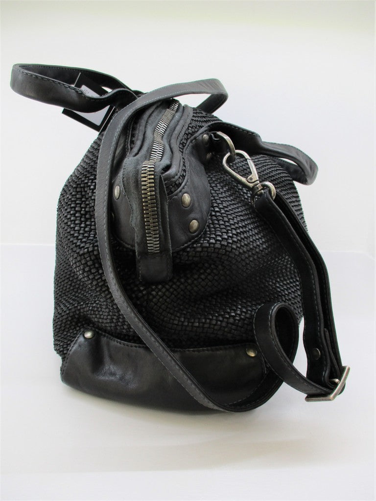 Borsa donna in Pelle 101 MEME Marlena Nera