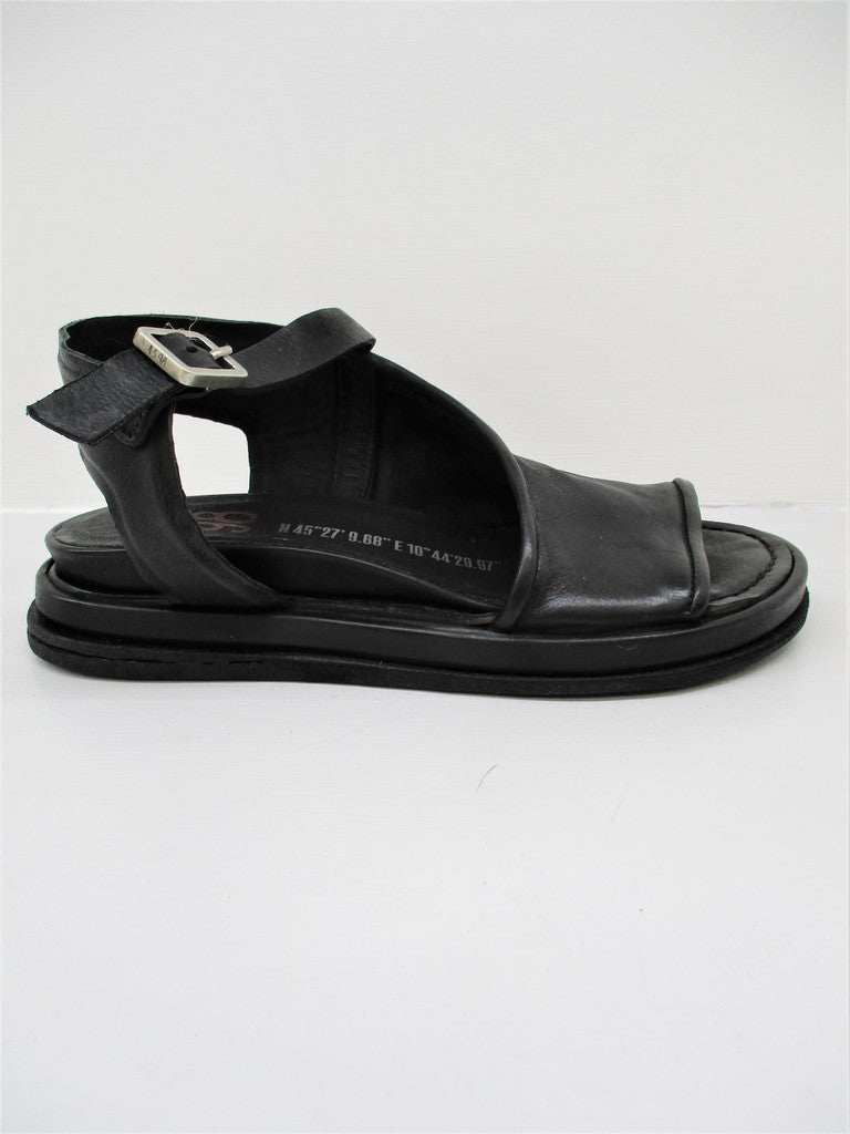 Sandalo pelle donna AS98 699028 nero