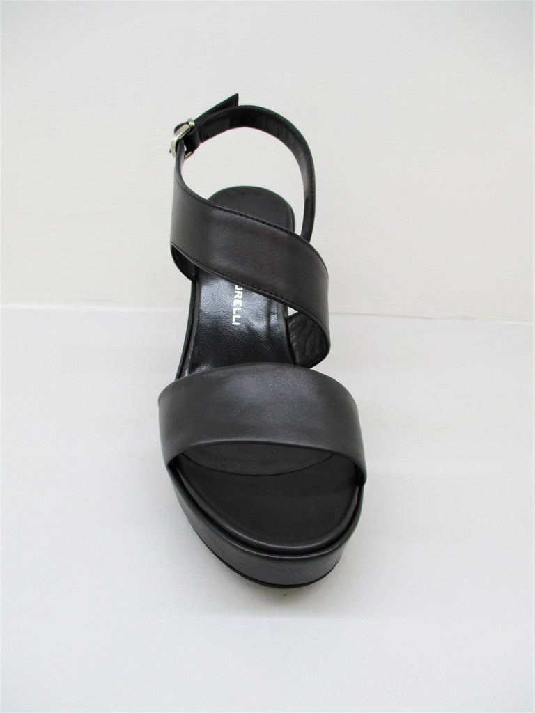 Sandalo pelle donna GIANMARCO SORELLI 2661 Mara nero