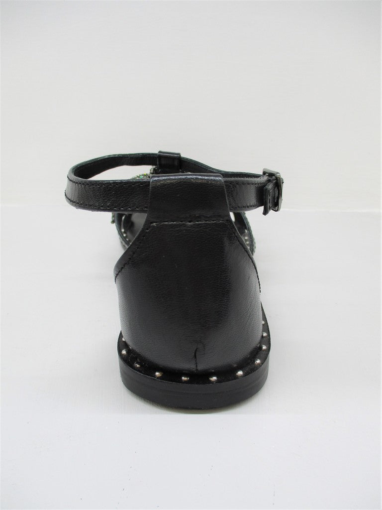 Sandalo pelle donna CAFèNOIR GB277 nero