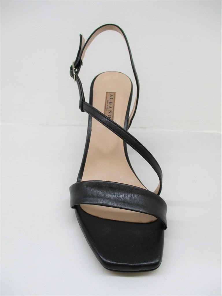 Sandalo pelle donna ALBANO 4178 nero