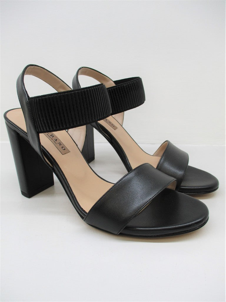 Sandalo pelle donna ALBANO 4078 nero