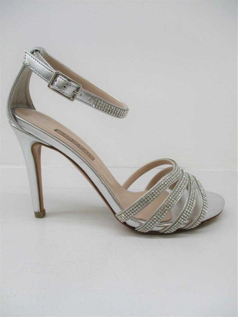 Sandalo pelle donna ALBANO 4009 argento