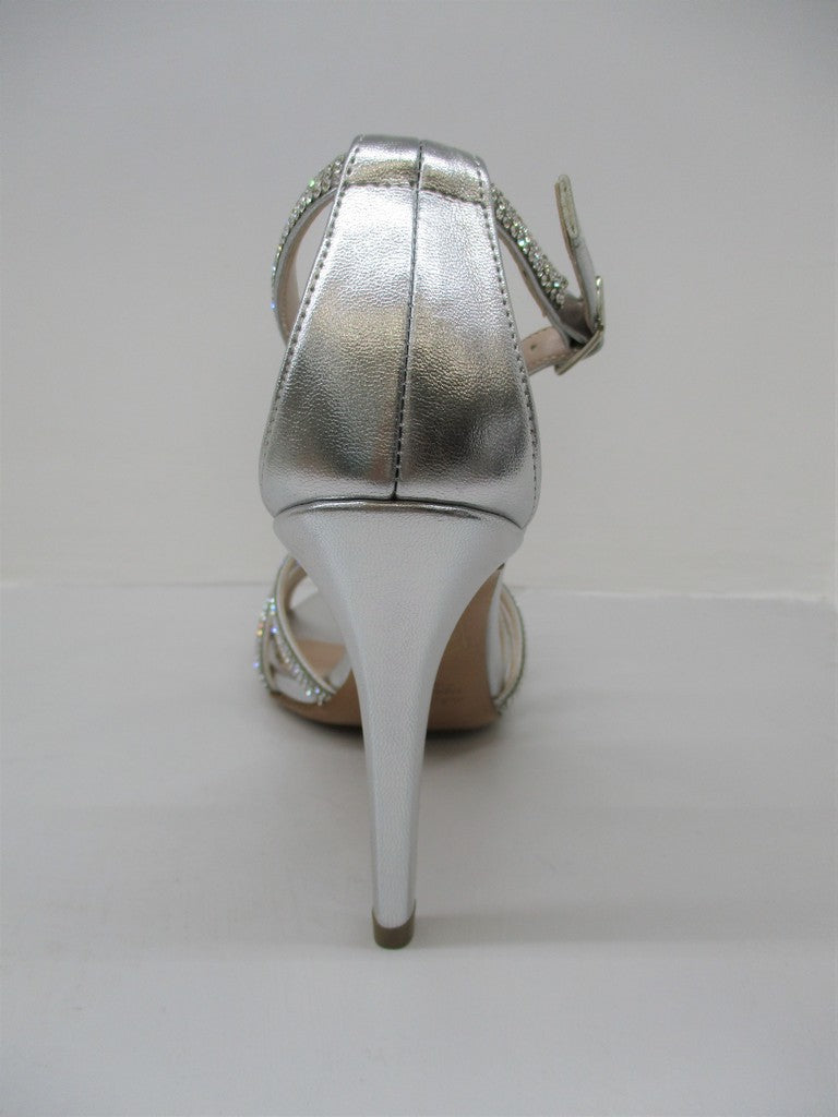 Sandalo pelle donna ALBANO 4009 argento
