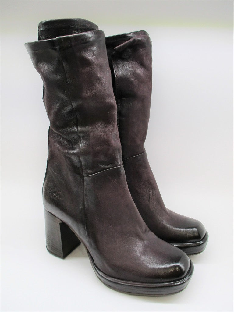 Stivale pelle donna AS98 813307 liz